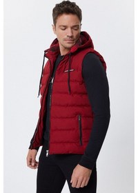 Resim Lee Cooper Caspian Erkek Yelek Bordo-10845 Bordo 