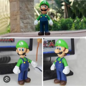 Resim Luigi Action FİGÜRE14 cm Nintendo Mario 