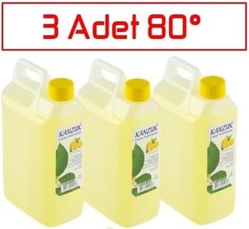 Resim 80° Limon Kolonyası 1 Litre X 3 Adet 