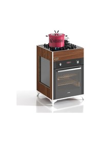 Resim Kenzlife Ankastre Modülü Kabini Selenyum3 Cvz Fırın Ocak Dolabı A 