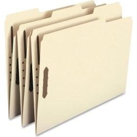 Resim Tech Butiq Ağır Kilit Dosya Klasör, 2 Vida, 1/3-Cut Tab, Size, Manila, Kutu Başına 50 (14600) 