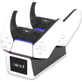 Resim Didadodo Ps5 Kablosuz Kontrolcü İçin Çift Şarjlı Hızlı Şarj İstasyonu - Siyah, Küçük Boyutlu Model 