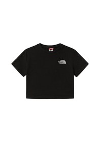 Resim The North Face Kadın Essentıal Cropped Sleeve Tişört Nf0a55aojk31 Siyah 
