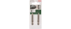 Resim Bosch Yıldız Vidalama Ucu Ph2x49 Mm 2'Li 2609255920 Bosch 