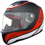 Resim LS2 Rapıd Deeper Kask Mat Kırmızı-Siyah 