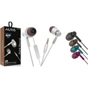 Resim Auris HF49 Metal Manyetik Kablolu Kulakiçi Kulaklık 