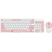 Resim Fd IK6631 Kablosuz Klavye Mouse Seti 2.4 Ghz _ Bilgisayar, Tv ve Mac Için Sessiz ve Ince Set 