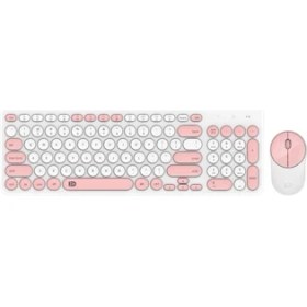 Resim Fd IK6631 Kablosuz Klavye Mouse Seti 2.4 Ghz _ Bilgisayar, Tv ve Mac Için Sessiz ve Ince Set 