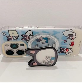 Resim E2m Magsafe Telefon Tutucu Stand Sevimli Kedi Beyaz Beyaz 
