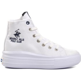 Resim Beverly Hills Polo Club Beyaz Kadın Spor Ayakkabı Sneaker 