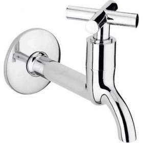 Resim Evim Shopping Artı Aç Kapa 4 Kollu Krom Çevirveli Musluk Duvardan Tek Girişli Tk40 