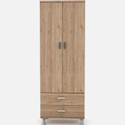 Resim Movemo 100502 2 Kapaklı 180X60X40 cm Çok Amaçlı Dolap 