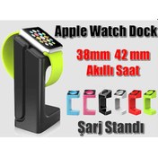 Resim iOS Uyumlu Watch 3 S3 Seri 3 38 Mm Masaüstü Şarj Standı Dock 