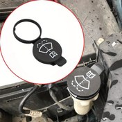 Resim Araba Ön Cam Silecek Yıkama Sıvısı Rezervuar Tankı Şişe Kapağı Opel Için Adam Için Astra JK Için Corsa E Için Insignia Için Mokka Için Viva Için Meriva Için 