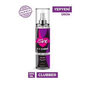 Resim She Clubber Kadın Vücut Spreyi 200 ml 