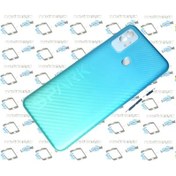 Resim Tecno Spark 7T (KF6p) KASA Arka Pil Batarya Kapağı MAVİ 