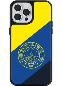 Resim Fenerbahçe Bayrak Mono Arma Telefon Kılıfı - iPhone 13 Pro Max 