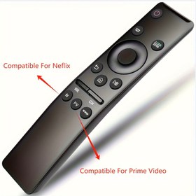 Resim 1 adet DO&CA Evrensel Uzaktan Kumanda Samsung TV'ler için, 4K, 8K, 3D, Akıllı TV'ler, Kızılötesi Bağlantı, Pil ile Çalışır, Şarj Edilemeyen AAA Pil, Yayın Hizmetleri için Düğmeler Dahil 