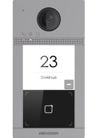 Resim Hıkvısıon Ds-kv8113-wme1 C Intercom Sistemi Dış Ünite Villa Tipi Fiziki Buton 