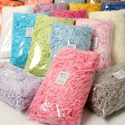 Resim 5 Assorted Renkli Kırışıklık Olmayan Hindistan Cevizi Lif Kağıdı - Her biri 100g DIY Düğün Hediyeleri, Parti Şeker Ambalajları ve Süsler için - Eid Mubarak Kutlamaları, Hediye Paketleme Malzemeleri için Mükemmel 