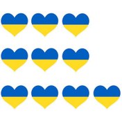 Resim Youmex Dayanıklı Kalp Şekilli Vinil Araç Dekoru - Suya Ve Güneşe Dayanıklı Çıkartmalar 