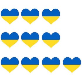 Resim Youmex Dayanıklı Kalp Şekilli Vinil Araç Dekoru - Suya Ve Güneşe Dayanıklı Çıkartmalar 