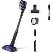 Resim Philips 8000 Seri Turbo Fonksiyonlu Evcil Hayvan Başlıklı 70 dk Kullanım Süresi Dikey Şarjlı Süpürge 
