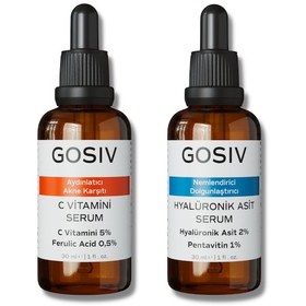 Resim Gosiv Kuru Ciltlere Özel Aydınlatmaya Yardımcı Cilt Bakım Seti 