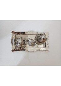 Resim Osmanlı Motifli 2 Kişilik Kahve Fincan Takımı Gümüş İşlemeli 