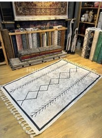 Resim Salerno Çamaşır Makinesinde Yıkanabilir Kilim Halı Hs1021 Çok Renkli 