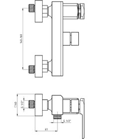 Resim Quadro Banyo Bataryası Mat Siyah Mbb190-S Gpd 