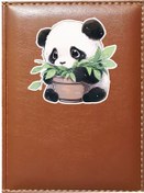 Resim Promosyon Denizi Sevimli Panda 1 Görselli Taba Ruhsat Kabı 