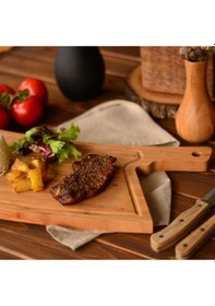 Resim Bambum Chopper Kesme Ve Steak Tahtası 