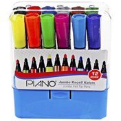 Resim Piano Keçeli Kalem Jumbo 12 Li KCL-001 