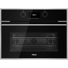 Resim Teka MLC 844 Ankastre Multifonksiyonel Mikrodalgalı Turbo Kompakt Fırın Siyah Cam 45 lt 40584400 