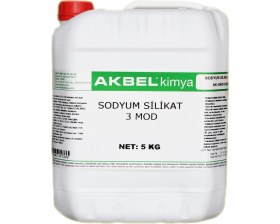 Resim Akbel Sodyum Silikat 3 Modül 5 kg 