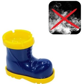 Resim Büro Ev Ofis Dekoru İçin Bot Stil Kokusuz Masaüstü Küllük 