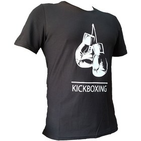 Resim Kogam Leon Gloves Kickboxing Tişört Siyah 