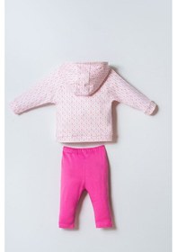 Resim U.S. Polo Assn. U.s. Polo Assn Kız Bebek 3'li Takım Pembe-2789 