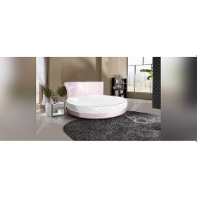 Resim Sofaroom Yuvarlak Yatak Trend Lusty Set 2 