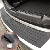Resim Otomotiv Genel Bagaj Koruma Çubuğu Tampon Anti-çarpışma Anti-sürtünme Kuyruk Kapı Dekoratif Çizgi Eşiği Arka Koruma Sticker 