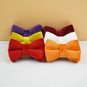 Resim Cat collar Named Bell Cat Collar 481130 - Red Collar + Bow Tie / L 20-32cm 