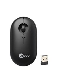 Resim Powermaster Lenovo Lecoo Ws212 1600 Dpı 4 Tuşlu Kablosuz Siyah Optik Mouse Diğer 