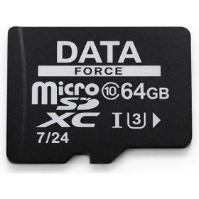 Resim Dataforce 64gb U3 Hafıza Kartı 7/24 