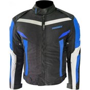 Resim Motosiklet Montu 4 Mevsim Full Koruma Özel Oxford 600-d Kumaş Motor Mont Mavi 