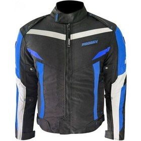 Resim Motosiklet Montu 4 Mevsim Full Koruma Özel Oxford 600-d Kumaş Motor Mont Mavi 
