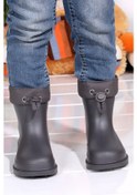 Resim İgor W10257 Bimbi Euri Kız/Erkek Çocuk Su Geçirmez Yağmur Kar Çizme Gri 