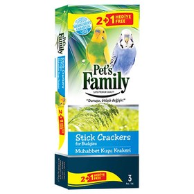 Resim Pet's Family Meyveli Muhabbet Krakeri 3'lü 