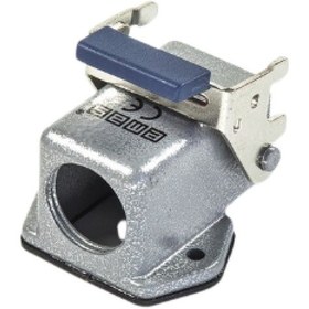 Resim Emas Ebm05pe56 Metal 5 Kontak Eğik Tip Priz 10a Alttan Ve Yandan Girişli 1 Metal Mandallı 