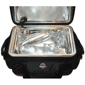 Resim Thermobag Dereceli Termal Soğutucu Çanta 19 Lt Dijital Derece Göstergeli Siyah Çok Renkli 